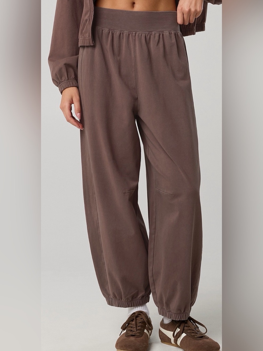OFFLINE By Aerie OG Cotton Baggy Jogger, Relic, sz M Long